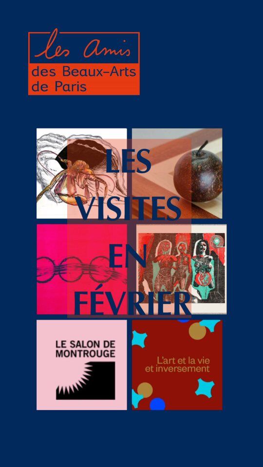 💥Le programme de février est en ligne sur notre site !!

●mercredi 05 - 19 heures - @wei.libo - @fraciledefrance en compagnie de @maelle.dault, commissaire, et de l'artiste

●jeudi 06 - 11 heures -  @damienderoubaix- @labnf

●mardi 11 - 17 heures  - Exposition Félicités 2024 - @beauxartsparis

Félicités : 2024 : @gilad_ashery @orsbatmaz @abdelhakbenallou @margobernar @zoe_bdi @thomasbuswell @annbarbosanna @aldelorenzo  @hugo_fiorello @clemence.gbonon @__claire_gitton @julienheintz1  @ln_jnct  @ruoxijin_ @kocabeybahar @etrangersurterre @petlyuk.art
Alexandre PIMENTEL NITZSCHE CYSNE, Hajar SATARI NAJAFABADI, Anne SIMIN SHITRIT, @isadorabhz @hugo.singe  @louise.votan @wei.libo @leileivilmouth @alexandre.yang

●mercredi 19 - 11 heures 30 - “Facéties” - LES JARDINIERS DE MONTROUGE 

●mercredi 19 - 14 heures 30 - @salondemontrouge_- LE BEFFROI

●jeudi 20 - 11 heures - Atelier de Dominique Figarella - @beauxartsparis

●mercredi 26 - 11 heures 30 - Pierre Alferi, dessins - @beauxartsparis

#beauxartsdeparis  #youngcontemporaryartist