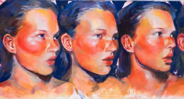 Quelques images de l'œuvre de Faustine Pecarrere @faustinepecarrere lauréate de  la bourse François Dujarric de la Rivière en 2025.

"Très tôt, j’ai assisté aux efforts de refaçonnage du corps féminin, où l’injonction à la beauté se faisait toujours plus pressante.
Tout en gardant un oeil sur ce monde adulte que je trouvais à la fois fascinant et inquiétant, je jouais avec mes jouets en plastiques aux gros yeux, longs cils, aux couleurs saturées et peaux parfaitement lisses, dont l’artificialité se lisait à la surface. Puis il y avait les poupées en porcelaine, rangées avec soin sur les étagères de la maison de ma grand-mère, figées dans leur grâce outrancière, tellement loin de la vie incarnée.

J’ai compris bien plus tard le lien direct entre ces objets en apparence innocents et le devoir de correspondre à un stéréotype de beauté imposé par la société.

Ma peinture vient explorer cette jonction, pour mieux dénoncer le caractère artificiel de ces représentations.

A mon tour, je cosmétise l’image à outrance, en renforçant les contrastes, en utilisant la peinture comme on utilise le maquillage, en jouant des effets de liquidité et d’immobilité de la matière picturale comme si je travaillais l’émail d’une porcelaine à la manière d’Amberra Wellman ou Michael Borremans"

Donataire fin 2019 d’un legs de François Dujarric de la Rivière, l’association des #amisdesbeauxartsdeparis décernera annuellement, sur décision d’un jury, deux bourses à deux étudiants ayant intégré @beauxartsparis après avoir suivi le cursus de la Via Ferrata.

La via Ferrata est une classe préparatoire intégrée à l’Ecole qui prépare un large panel d’étudiants issus de la diversité sociale, géographique et culturelle aux examens et concours d’entrée dans les établissements supérieurs d’enseignement artistique en France et à l’étranger.

#contemporaryart #beauxartsparis #art #artist #contemporaryart #beauxartsparis #art #artist  #arts#condorito #contemporaryart #contemporarypainting

#oilpainting #painting #originalart #artwork #figurativepainting