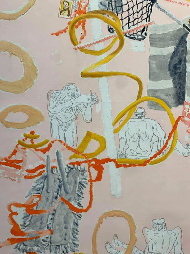 Visite de l'exposition "Chef Menteur" Léonard Martin @le0nardmartin @galerietemplon

Le travail de Léonard Martin diplômé des @beauxartsparis  en 2015, établit un dialogue entre peinture, cinéma d’animation, film de marionnettes et sculpture mécanique. Il se nourrit des spécificités de chaque technique et passe de l’une à l’autre tout en étant porté par des ouvrages littéraires, source d’inspiration ou base pour de nouveaux projets. Ainsi, il nous emmène chez des auteurs comme James Joyce, William Faulkner ou Arno Schmidt mais son langage ne se fait pas de mots mais de signes.

#galerietemplon #leonardmartin