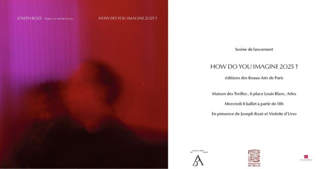 Nous sommes heureux de partager une belle nouvelle concernant l’un des projets que notre association a eu le plaisir de soutenir en 2024 pour l'artiste @josephroze 

Le livre How Do You Imagine 2025 ?, édité par les Éditions des Beaux-Arts de Paris , sera lancé à Arles le 8 juillet.

Fruit d’un long travail mené aux États-Unis, cet ouvrage de 90 pages rassemble images et témoignages autour d’une réflexion sur notre avenir commun. Un projet ambitieux qui a pu voir le jour notamment grâce au soutien des Amis des Beaux-Arts de Paris.

📍 Maison des Treilles, 6 place Louis Blanc, Arles
📅 8 juillet 2026
🕟 16h30 : présentation du livre
✍️ 18h00 : séance de signatures

Nous adressons toutes nos félicitations à l’artiste pour cette belle réalisation et sommes fiers d’avoir contribué à l’aboutissement de ce projet.

#AmisDesBeauxArtsDeParis #BeauxArtsDeParis #Arles #Edition #LivreArtiste #CreationContemporaine #SoutienALaCreation #ArtContemporain #YoungArtists #HowDoYouImagine2025